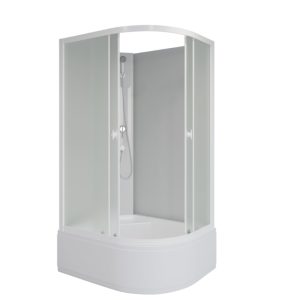 Душевая кабина Niagara Promo 100х80 Белый / Матовое