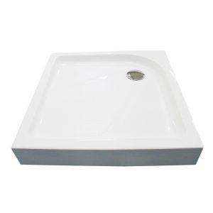 Поддон акриловый Azario Greenwood 100х100 с каркасом и панелью Белый P110 R/L (P11010)