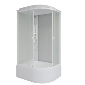 Душевая кабина Niagara Promo 120х80 левая Белый / Матовое