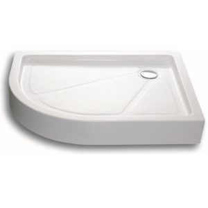 Поддон акриловый Azario Victoria 120х90 левый с каркасом и панелью Белый P2912 L