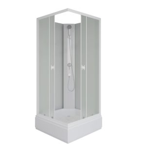 Душевая кабина Niagara Promo 80х80 Белый / Матовое