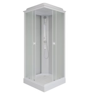 Душевая кабина Niagara Promo 90х90 Белый / Матовое