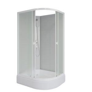 Душевая кабина Niagara Promo 90х80 левая Белый / Матовое