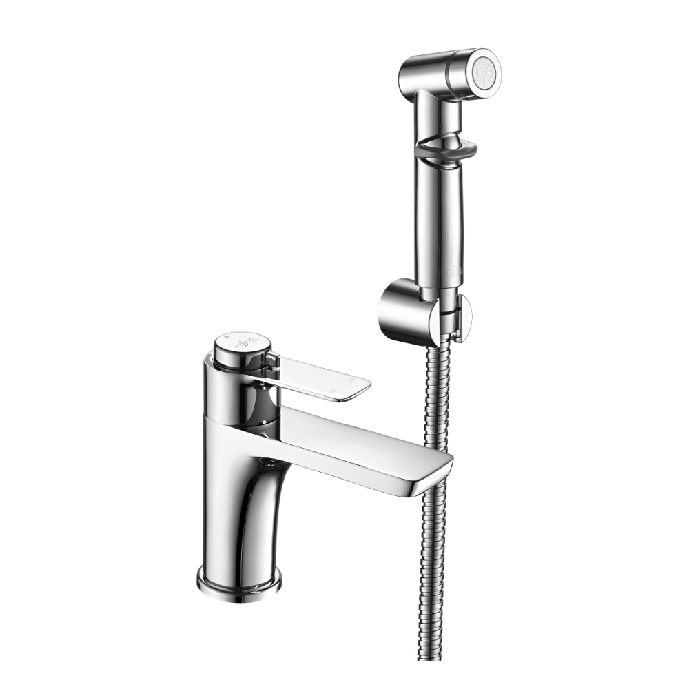 Смеситель с гигиеническим душем Rossinka RS50 Хром глянцевый RS50-15 Смеситель с гигиеническим душем Rossinka RS50 Хром глянцевый RS50-15