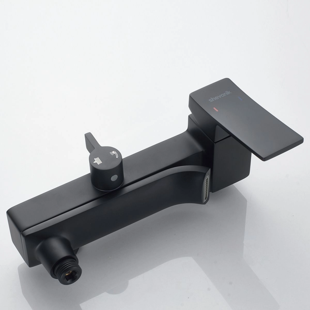 Душевая система Shevanik S40 с изливом Черный матовый S4036H Душевая система Shevanik S40 с изливом Черный матовый S4036H — изображение 2