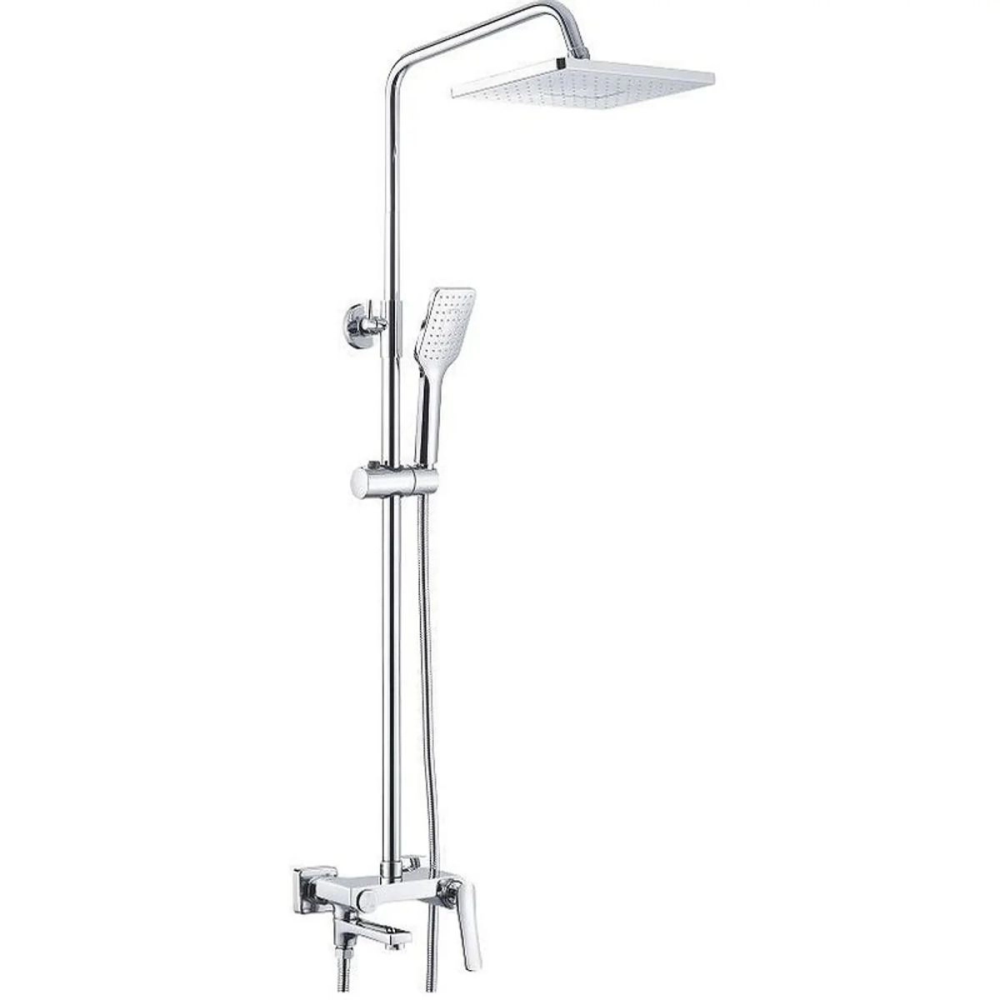 Душевая система Shevanik S96 с изливом Хром глянцевый S9636 Душевая система Shevanik S96 с изливом Хром глянцевый S9636