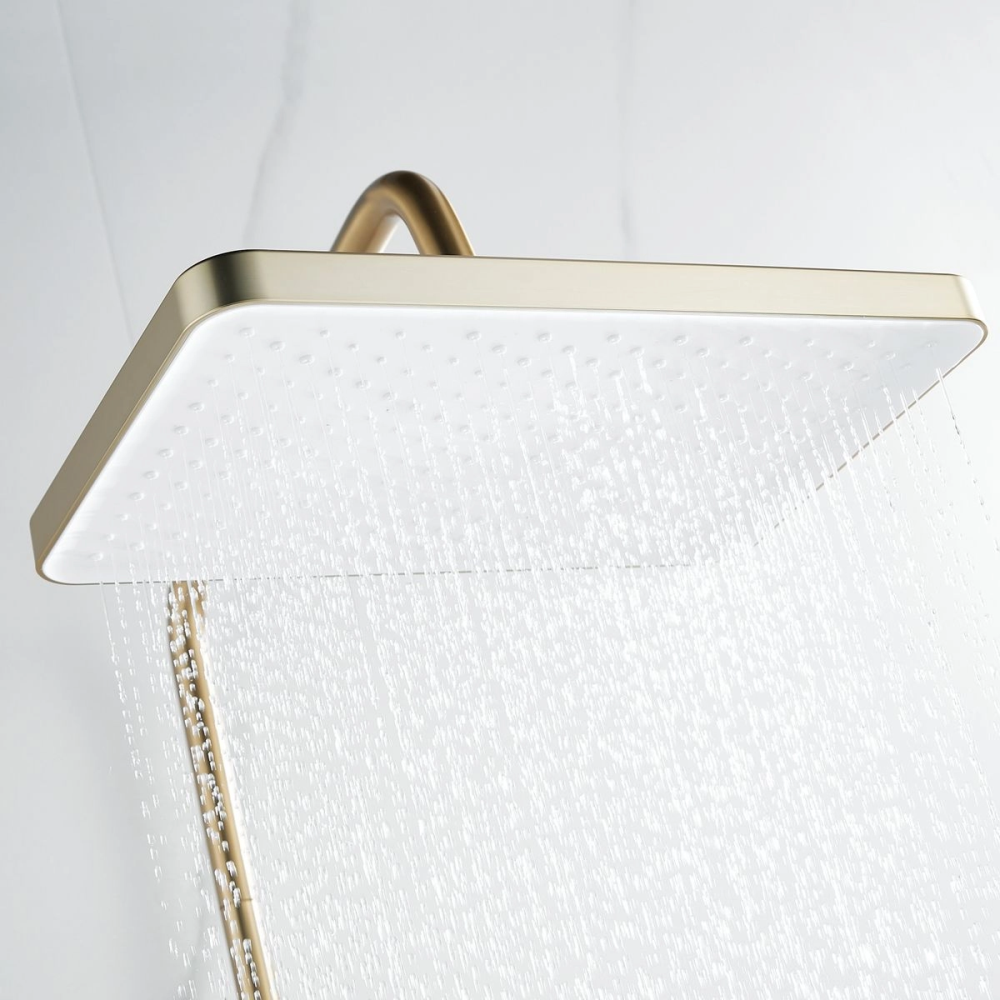 Душевая система Shevanik S99 с изливом Золото матовое S9936G Душевая система Shevanik S99 с изливом Золото матовое S9936G — изображение 3