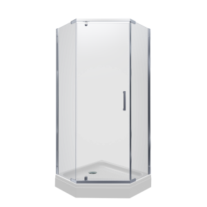 Душевой уголок Triton Дека 90х90 Хром / Прозрачное Щ0000053610 Душевой уголок Triton Дека 90х90 Хром / Прозрачное Щ0000053610