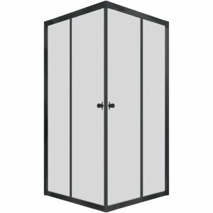 Душевой уголок Triton Вента 79х79 Черный / Прозрачное Щ0000057857