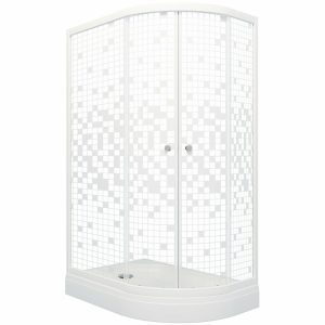 Душевой уголок Triton Коралл 120х80 Белый / С узором Щ0000061780 Душевой уголок Triton Коралл 120х80 Белый / С узором Щ0000061780