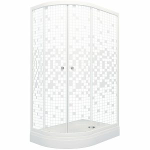 Душевой уголок Triton Коралл 120х80 Белый / С узором Щ0000061781 Душевой уголок Triton Коралл 120х80 Белый / С узором Щ0000061781