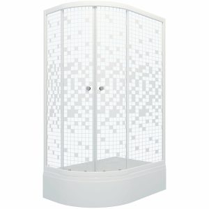 Душевой уголок Triton Коралл 120х80 Белый / С узором Щ0000061783 Душевой уголок Triton Коралл 120х80 Белый / С узором Щ0000061783