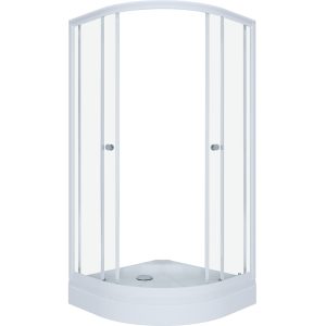 Душевой уголок Triton Ультра 80х80 Белый / Прозрачный Щ0000061784