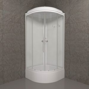 Душевая кабина Triton Ультра В 90х90 Белый / Прозрачный Щ0000061849