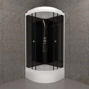 Душевая кабина Triton Топ В 90х90 Черный / Прозрачное Щ0000065702