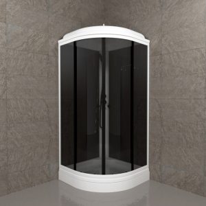 Душевая кабина Triton Грэй-Блэк А 90х90 Белый / Тонированное Щ0000067302