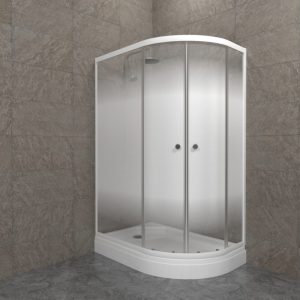 Душевой уголок Triton Коралл-Лайт 120х80 левый с поддоном А Белый / Матовый Щ0000068949 Душевой уголок Triton Коралл-Лайт 120х80 левый с поддоном А Белый / Матовый Щ0000068949