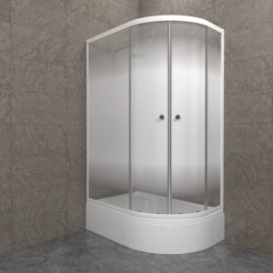 Душевой уголок Triton Коралл-Лайт 120х80 левый с поддоном В Белый / Матовый Щ0000068951 Душевой уголок Triton Коралл-Лайт 120х80 левый с поддоном В Белый / Матовый Щ0000068951