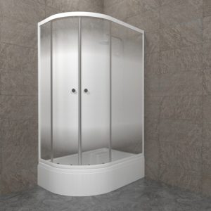 Душевой уголок Triton Коралл-Лайт 120х80 правый с поддоном В Белый / Матовый Щ0000068952 Душевой уголок Triton Коралл-Лайт 120х80 правый с поддоном В Белый / Матовый Щ0000068952