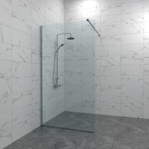 Душевая перегородка Triton Плано 100 Хром / Прозрачное Щ0000072402