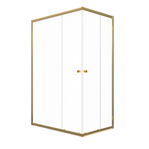 Душевой уголок Triton Вента 120х80 Золото / Прозрачное Щ0000073920