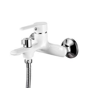 Смеситель для ванны Esko Sorrento Хром / Белый SR 54W