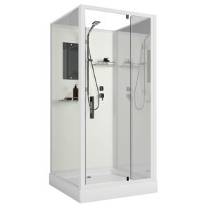 Душевая кабина Niagara Standart 100х100 Белый / Прозрачное ST100/15Q/BK