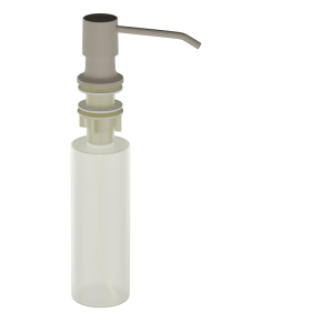 Дозатор для жидких моющий средств Ulgran Quartz UQ-01 Лён UQ-01-02