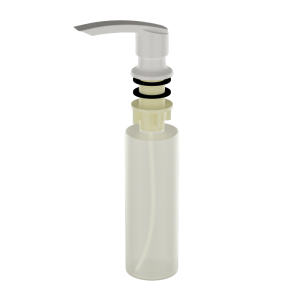 Дозатор для жидких моющий средств Ulgran Classic U-02 Ультра-белый U-02-341 Дозатор для жидких моющий средств Ulgran Classic U-02 Ультра-белый U-02-341