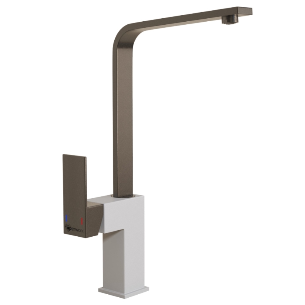 Смеситель для кухни Uperwood UPD-002 Вороненая сталь / Туман UPD-002-06 Смеситель для кухни Uperwood UPD-002 Вороненая сталь / Туман UPD-002-06