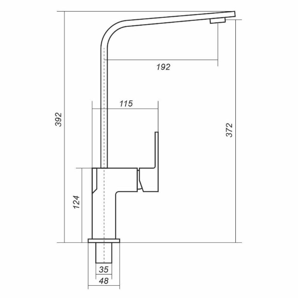 Смеситель для кухни Uperwood UPD-002 Вороненая сталь / Туман UPD-002-06 Смеситель для кухни Uperwood UPD-002 Вороненая сталь / Туман UPD-002-06 — изображение 4