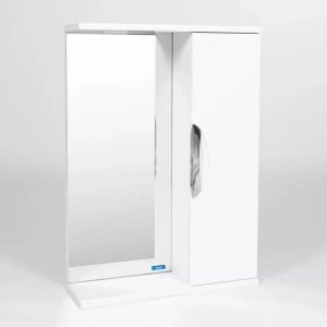 Шкаф зеркальный Viant Лима 50 Белый VLIM50-ZSH