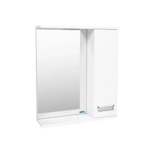 Шкаф зеркальный Viant Вена 50 правый Белый VVEN50-ZSHR