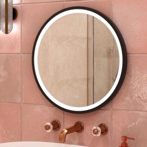 Зеркало Агата Style Black 80 c сенсором Черный ЗЛП254 (ЗЛП2254)