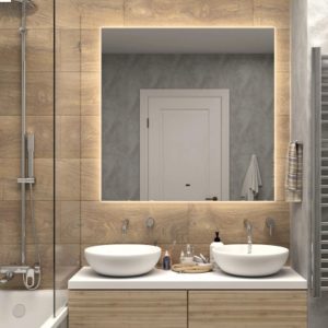 Зеркало Агата Trezhe 100 с бесконтактным сенсором холодная подсветка ЗЛП397