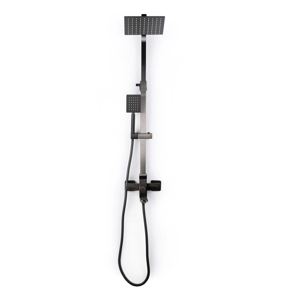 Душевая система Wasser Zimmer ZM-7722 с изливом Графит ZM-7722-18Q Душевая система Wasser Zimmer ZM-7722 с изливом Графит ZM-7722-18Q