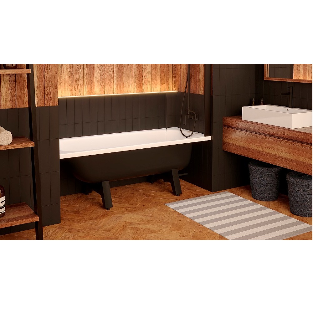 Ванна стальная Виз Reimar 160х70 с опорной подставкой Белый глянцевый R-66901 Ванна стальная Виз Reimar 160х70 с опорной подставкой Белый глянцевый R-66901 — изображение 3