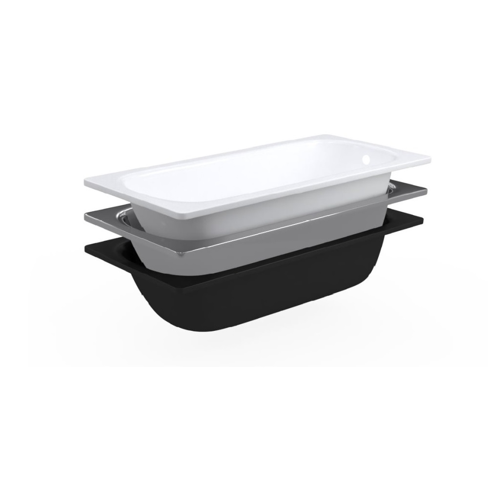 Ванна стальная Виз Reimar 160х70 с опорной подставкой Белый глянцевый R-66901 Ванна стальная Виз Reimar 160х70 с опорной подставкой Белый глянцевый R-66901 — изображение 4